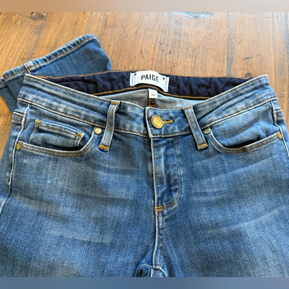 Paige woman’s Skyline Ankle Peg style jean. Size 24. Made in USA. - Picture 3 of 8